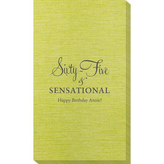 Sixty-Five & Sensational Bamboo Luxe Guest Towels